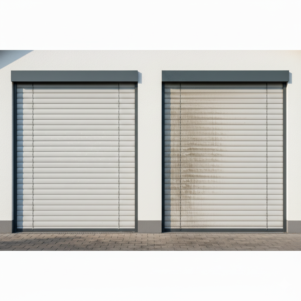 Rollläden reinigen mit Hausmitteln: Praktische Tipps für eine strahlende Fassade